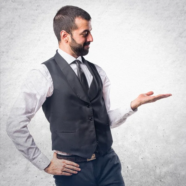 Hombre sobre fondo blanco aislado —  Fotos de Stock