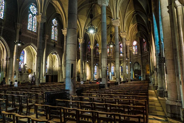 Notre Dame Nice Igreja Neogótica Nice Cote Azur França — Fotografia de Stock