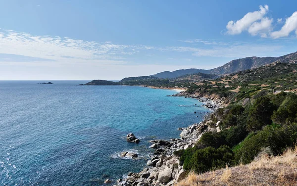 Cala Piscadeddus, Villasimius, Cagliari, Sardinya, İtalya 'da güzel bir plaj.