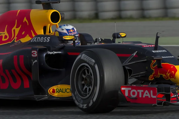 Motorista Daniel Ricciardo. Equipa Red Bull Racing — Fotografia de Stock