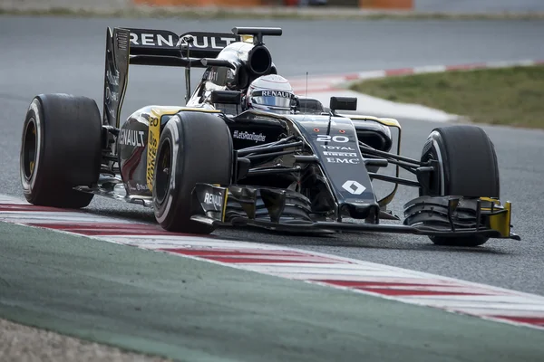 Motorista Kevin Magnussen. Equipa Renault Sport — Fotografia de Stock