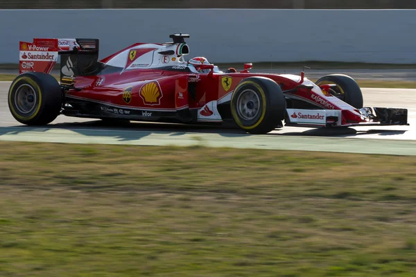 Stuurprogramma Raikkonen. Team Ferrari — Stockfoto