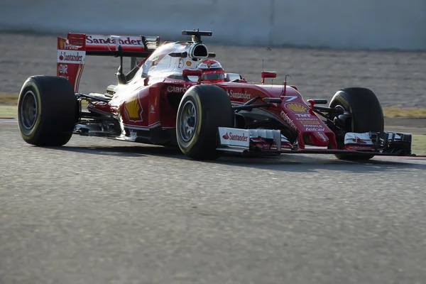 Chauffeur Raikkonen. Équipe Ferrari — Photo