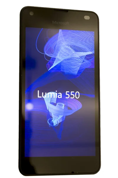Mobile Microsoft Lumia 550 — Stock Photo, Image