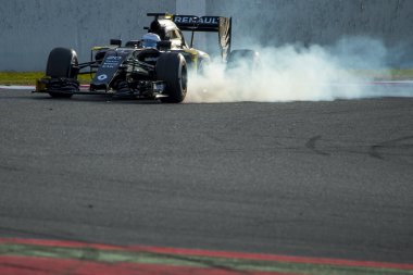 Sürücü Kevin Magnussen. Takım Renault Sport