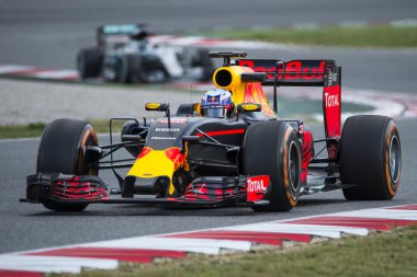 Sürücü Dani Ricciardo. Takım Red Bull