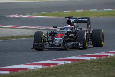 Sürücü Jenson Button. Takım Mclaren Honda