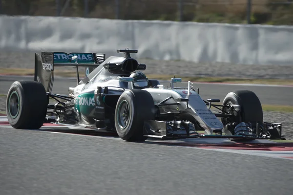 Conductor Nico Rosberg. Equipo Mercedes AMG —  Fotos de Stock