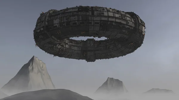 宇宙飞船 Ufo 概念 — 图库照片