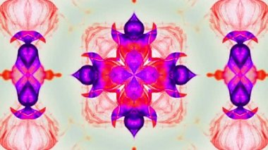 Soyut renkli kaleydoskop