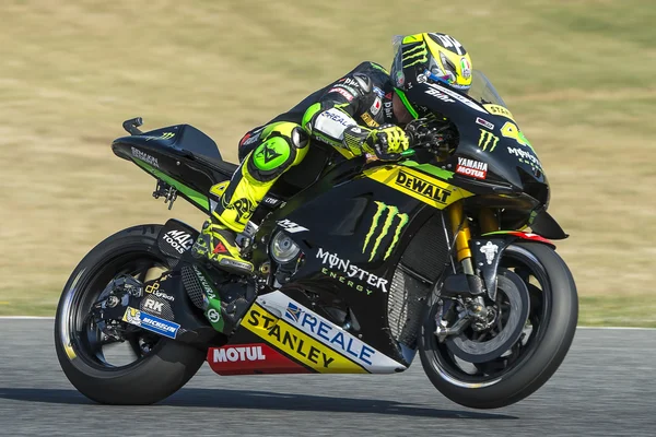 Şoför Pol Espargaro. Yamaha Ekibi. — Stok fotoğraf