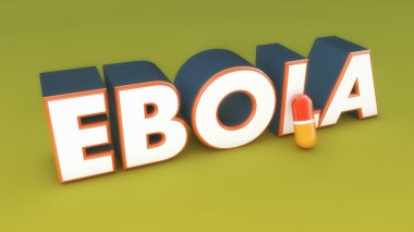 Ebola 3d metin ve kapsül