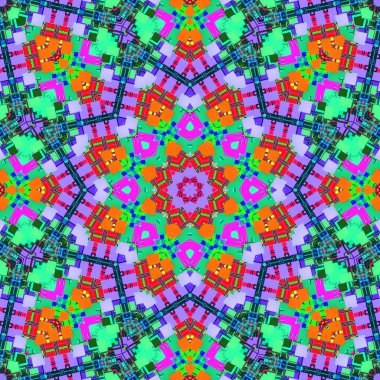 Renkli kalıpların yinelenen arkaplanı