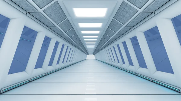 Corridor futuriste SCIFI — Photo