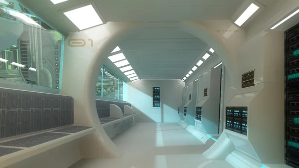 fütüristik koridor