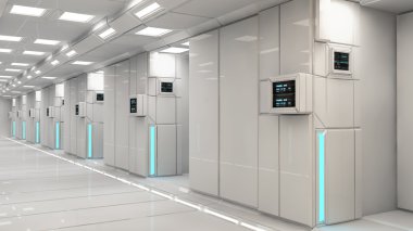 fütüristik koridor