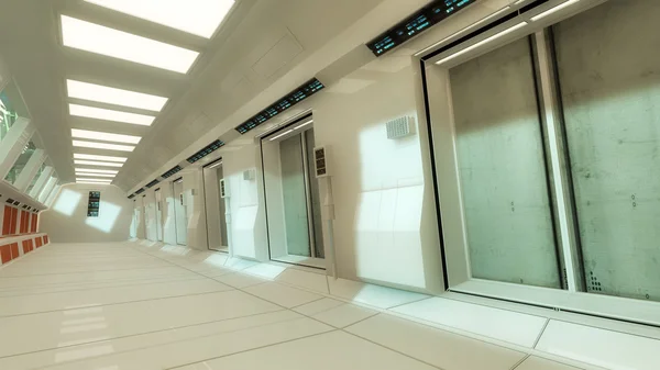 Corridoio futuristico — Foto Stock