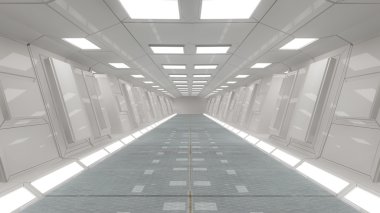 fütüristik koridor