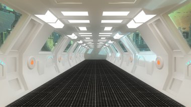 fütüristik koridor
