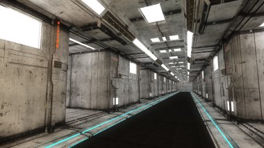 fütüristik koridor