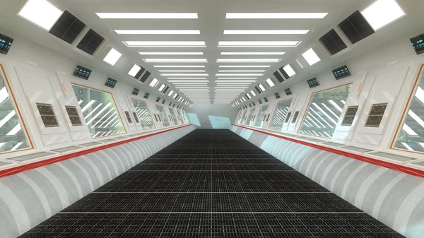 未来的な廊下 — ストック写真