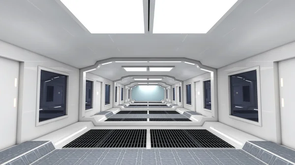 Interior futurista — Fotografia de Stock