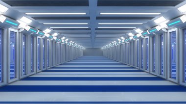 fütüristik Mimarlık iç