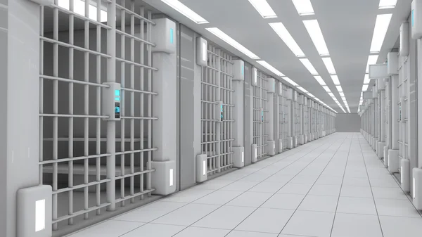 3d carcere interno — Foto Stock