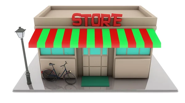 Mini 3D-winkel — Stockfoto