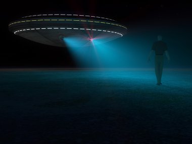 UFO saldıran ve kaçırdıktan insan