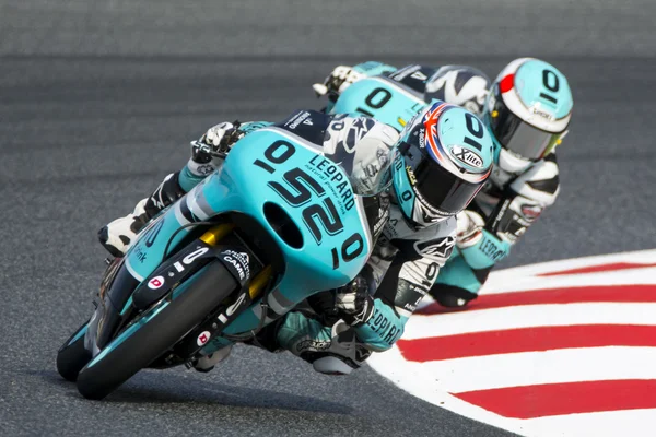 Motorista DANNY KENT. APRENDIZAGEM DE LEOPARDO — Fotografia de Stock