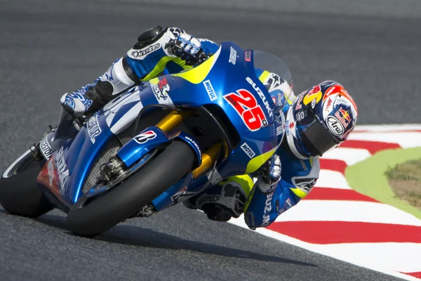 Conductor MAVERICK VINALES. EQUIPO SUZUKI ECSTAR3 — Foto de Stock