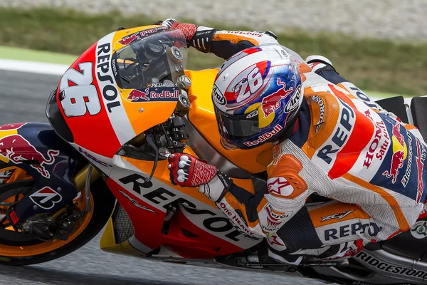 Föraren Dani Pedrosa. Repsol Honda Team — Stockfoto