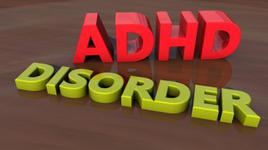 DEHB bozukluğu 3d metin