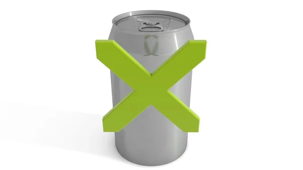 Soda can recycle — Stock Photo, Image