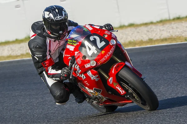 Team Motogrup Bombers. 24 hours endurance — Stock Photo, Image