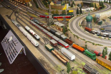 modelleri ve demiryolu tren