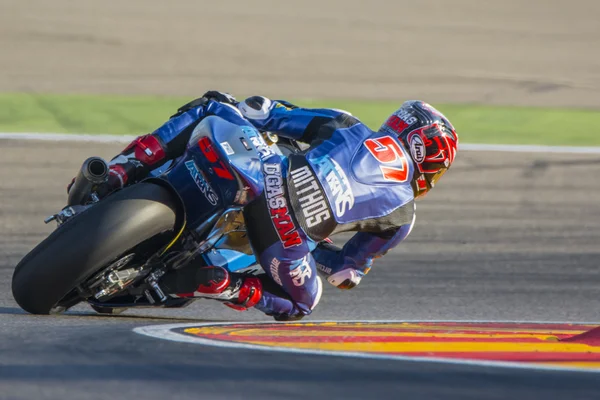 Edgar Pons. Moto2. Gran Premio Movistar de Aragón de MotoGP — Foto de Stock