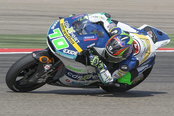 Robin MULHAUSER. Moto2. Grand Prix Movistar of Aragon of MotoGP — Stockfoto