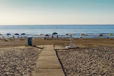 Plaj için ağ geçidi