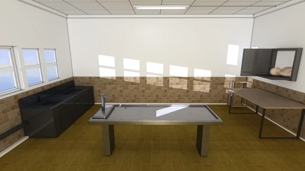 Autopsy room and table — Stock Photo, Image