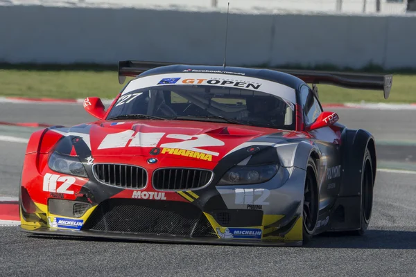 Conductor PERERA. BMW Z4. Internacional GT abierto . — Foto de Stock