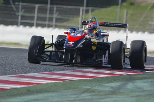 Conductor Antoni PTAK. Dallara F312. Euroformula Abierto. Internacional GT abierto — Foto de Stock