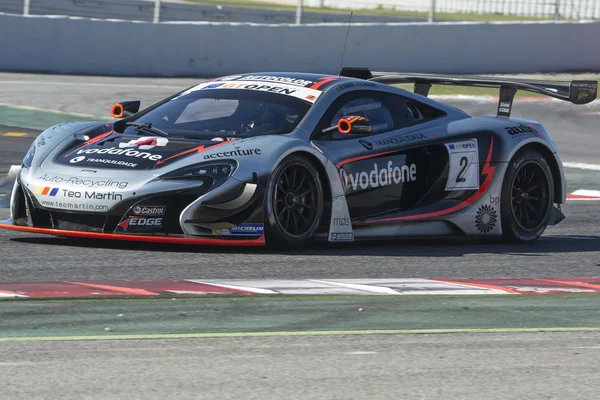 Autista Ramos. McLaren 650S. GT Open Internazionale . — Foto Stock