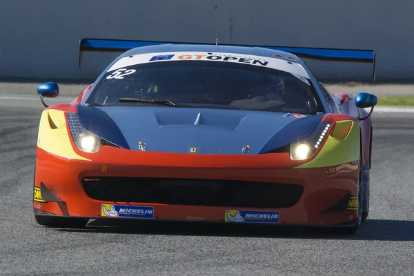 Driver CAMERON. Ferrari 458 Italia GT3 2013. International GT Open — Zdjęcie stockowe