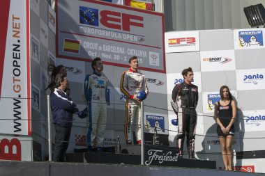 Ödül töreni Euroformula aç. Uluslararası Gt açık