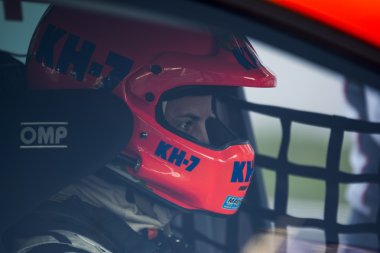 Sürücü Laia Sanz. Seat Leon Eurocup. Uluslararası Gt açık