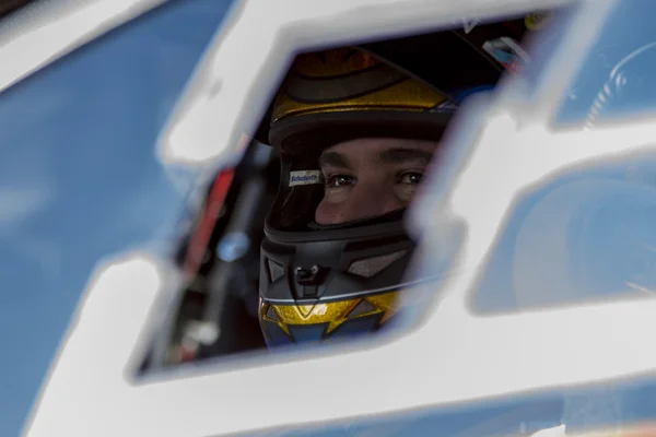 Conductor P. LATHOURAS. Ferrari 458 Italia GT3 2013. International GT Open —  Fotos de Stock