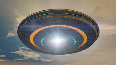 Fütüristik Ufo gemisi