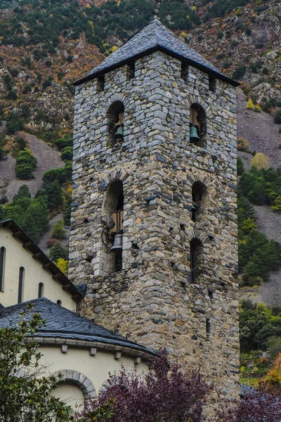 Antigua iglesia de Andorra la Vella —  Fotos de Stock